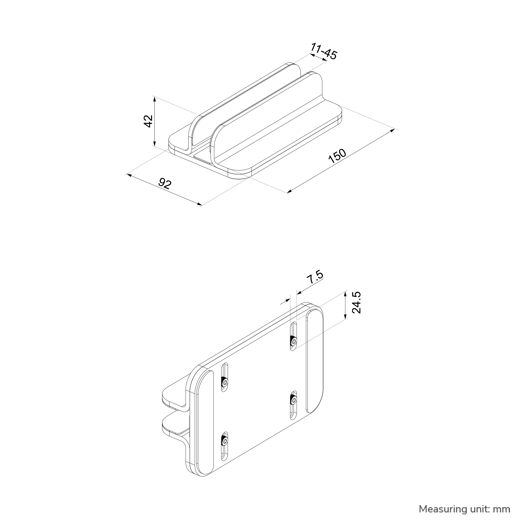Neomounts NSLS300SILVER Laptop holder 11-17" - universal